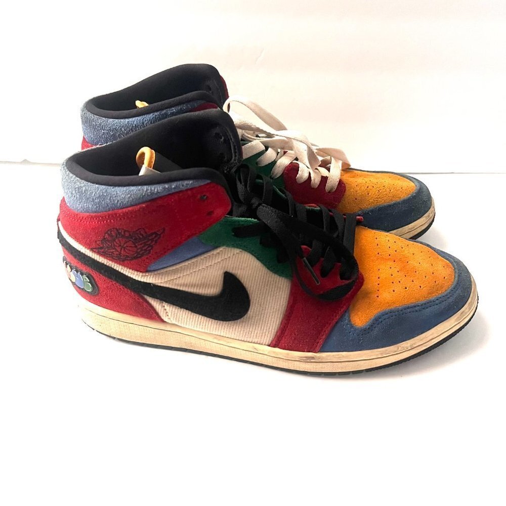 Air Jordan 1 Mid Fearless blue the great sneaker shoes